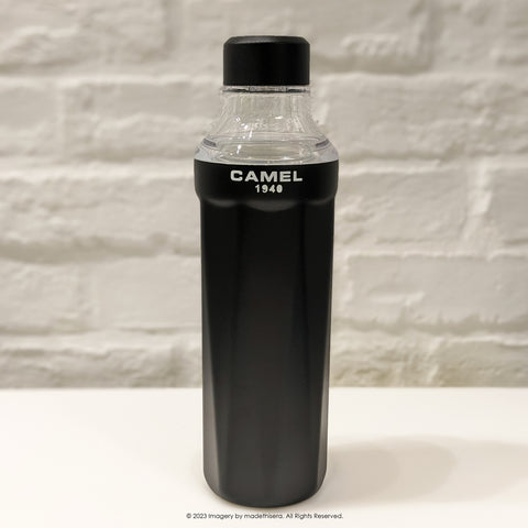 Camel 駱駝牌 FLOW Travel Vacuum Bottle 便攜真空樽 530ml (Black 黑) [Stainless Steel Thermos Flask 不銹鋼保溫冷暖水瓶]