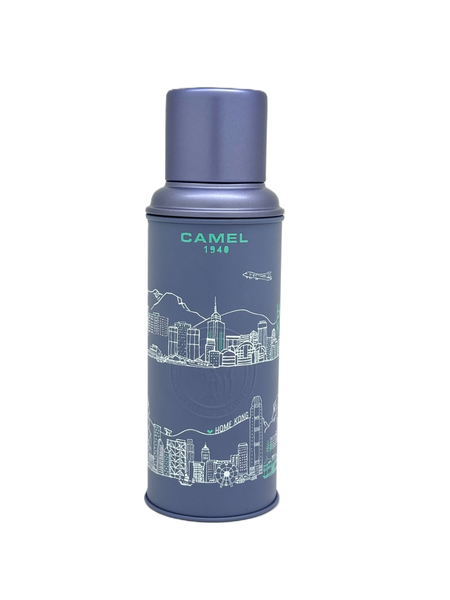 Camel 駱駝牌 116 Vacuum Thermal Flask 真空保溫壺 116DT(HK) 0.45L (Victoria Harbourfront 維港海岸) [Double Glass Wall Thermos Bottle 雙層玻璃暖水樽]