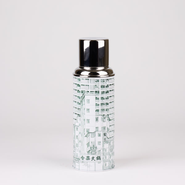 Camel 駱駝牌 116 Comic Vacuum Thermal Flask 真空保溫壺 116JL(2.0) 0.45L (HK Comic 香港漫畫風 by JL 2.0) [Double Glass Wall Thermos Bottle 雙層玻璃暖水樽]