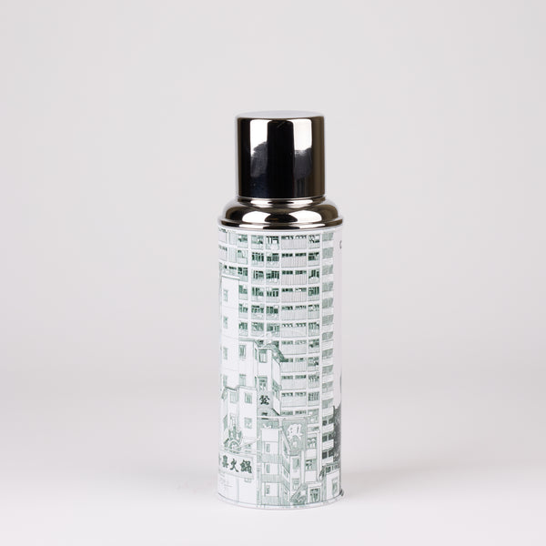Camel 駱駝牌 116 Comic Vacuum Thermal Flask 真空保溫壺 116JL(2.0) 0.45L (HK Comic 香港漫畫風 by JL 2.0) [Double Glass Wall Thermos Bottle 雙層玻璃暖水樽]