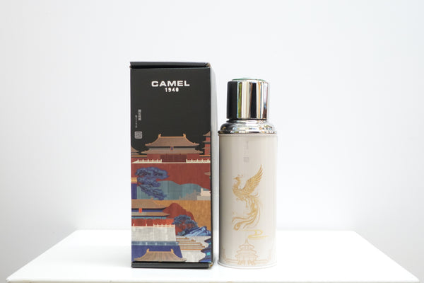 Camel 駱駝牌 116 Vacuum Thermal Flask 真空保溫壺 116PH(A) 0.45L Beijing Project  北京系列 - Phoenix 鳳 (Colored Glaze Lid Edition 琉璃杯蓋版)
