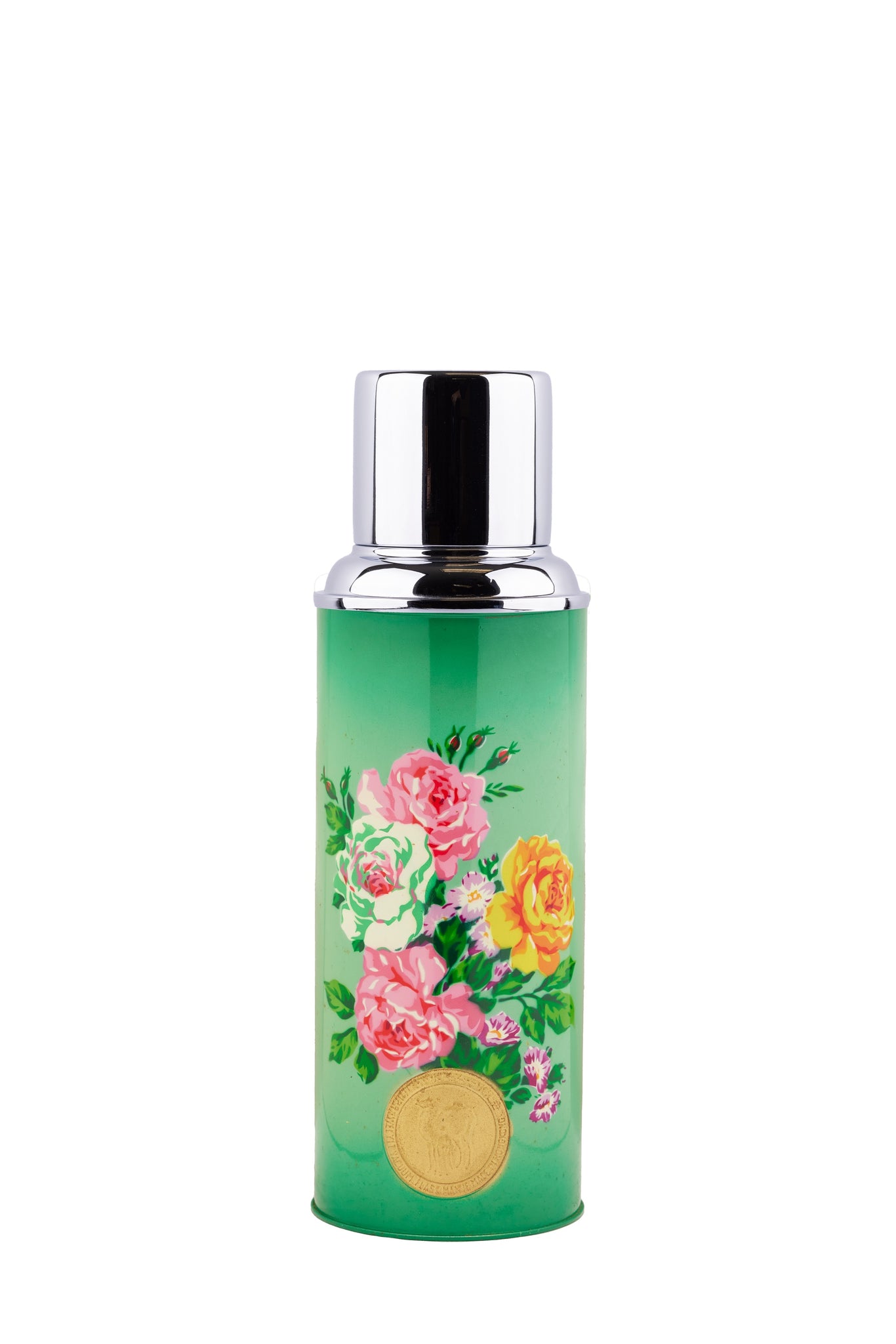 Camel 駱駝牌 116 Vacuum Thermal Flask 真空保溫壺 116PN 0.45L (Peony 牡丹) [Double Glass Wall Thermos Bottle 雙層玻璃暖水樽]