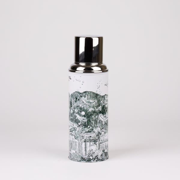 Camel 駱駝牌 116 Comic Vacuum Thermal Flask 真空保溫壺 116PS(2.0) 0.45L (HK Comic 香港漫畫風 by PS) [Double Glass Wall Thermos Bottle 雙層玻璃暖水樽]