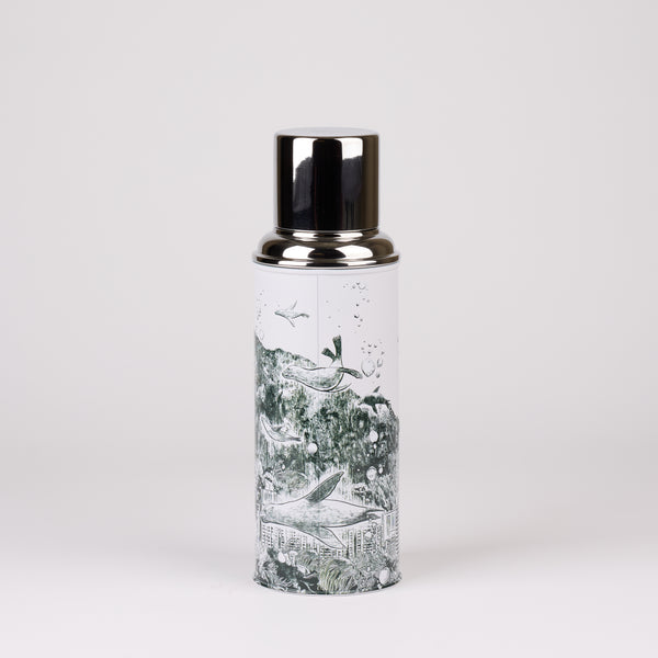 Camel 駱駝牌 116 Comic Vacuum Thermal Flask 真空保溫壺 116PS(2.0) 0.45L (HK Comic 香港漫畫風 by PS) [Double Glass Wall Thermos Bottle 雙層玻璃暖水樽]