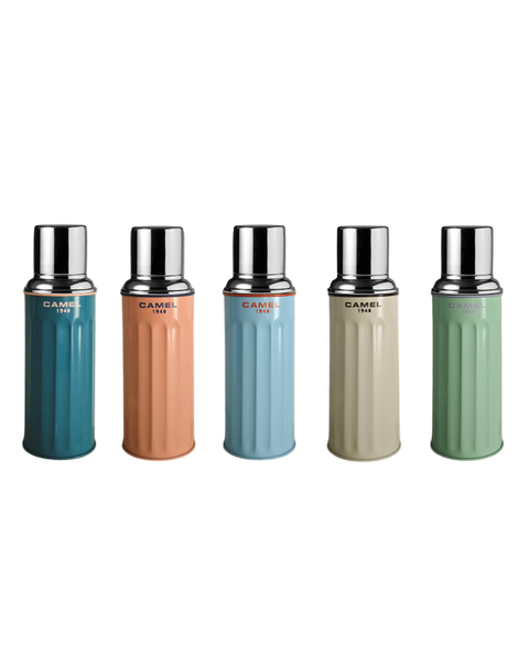 Camel 駱駝牌 122 Vacuum Thermal Flask 真空保溫壺 122GT 0.45L (Green Tea 綠茶) [Double Glass Wall Thermos Bottle 雙層玻璃暖水樽]