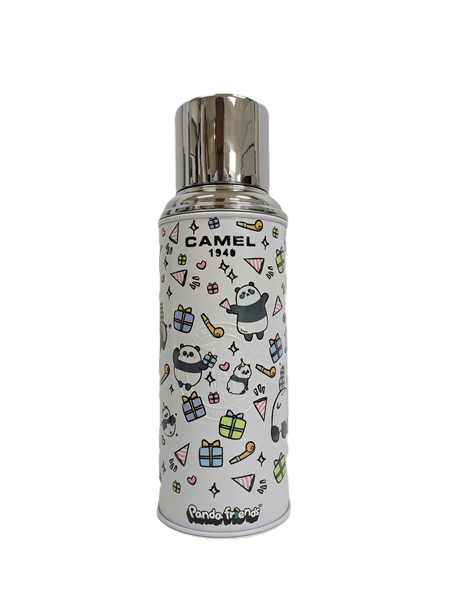 Camel 駱駝牌 116 Vacuum Thermal Flask 真空保溫壺 116OP-B 0.45L (Ocean Park Project 海洋公園系列 - B) [Double Glass Wall Thermos Bottle 雙層玻璃暖水樽]