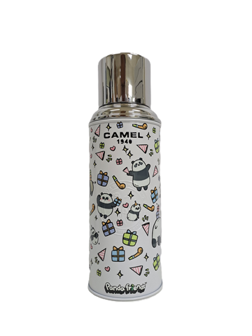 Camel 駱駝牌 116 Vacuum Thermal Flask 真空保溫壺 116OP-B 0.45L (Ocean Park Project 海洋公園系列 - B) [Double Glass Wall Thermos Bottle 雙層玻璃暖水樽]