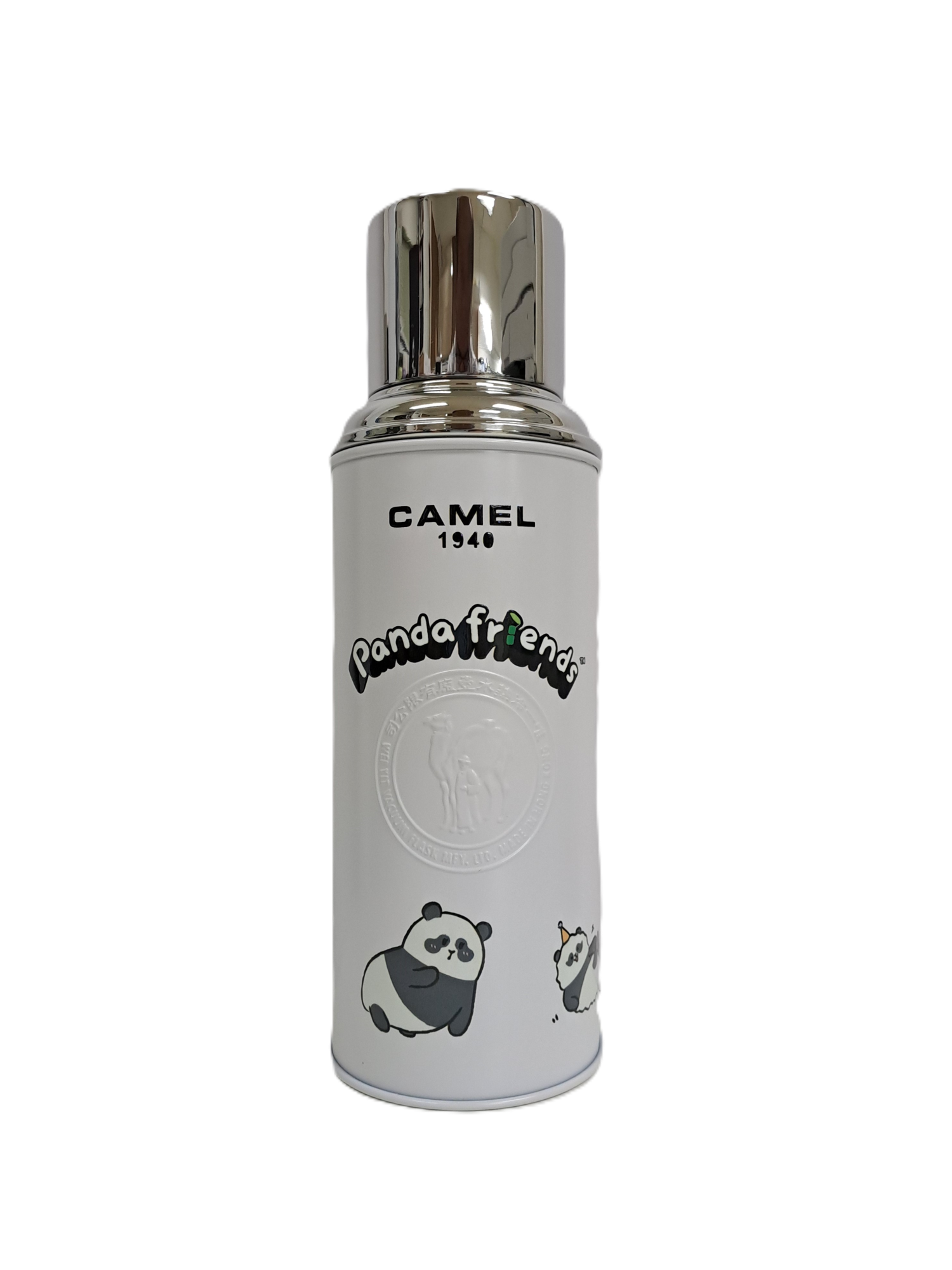 Camel 駱駝牌 116 Vacuum Thermal Flask 真空保溫壺 116OP-C 0.45L (Ocean Park Project 海洋公園系列 - C) [Double Glass Wall Thermos Bottle 雙層玻璃暖水樽]