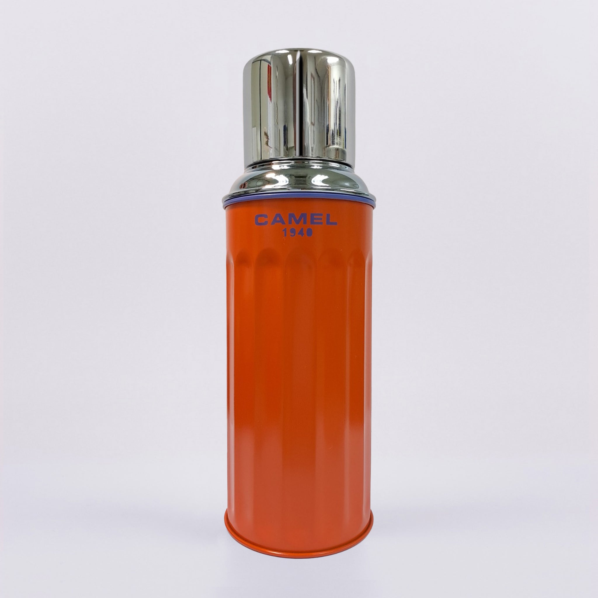 Camel 駱駝牌 122 Vacuum Thermal Flask 真空保溫壺 122OR 0.45L (Orange 橙色) [Double Glass Wall Thermos Bottle 雙層玻璃暖水樽]