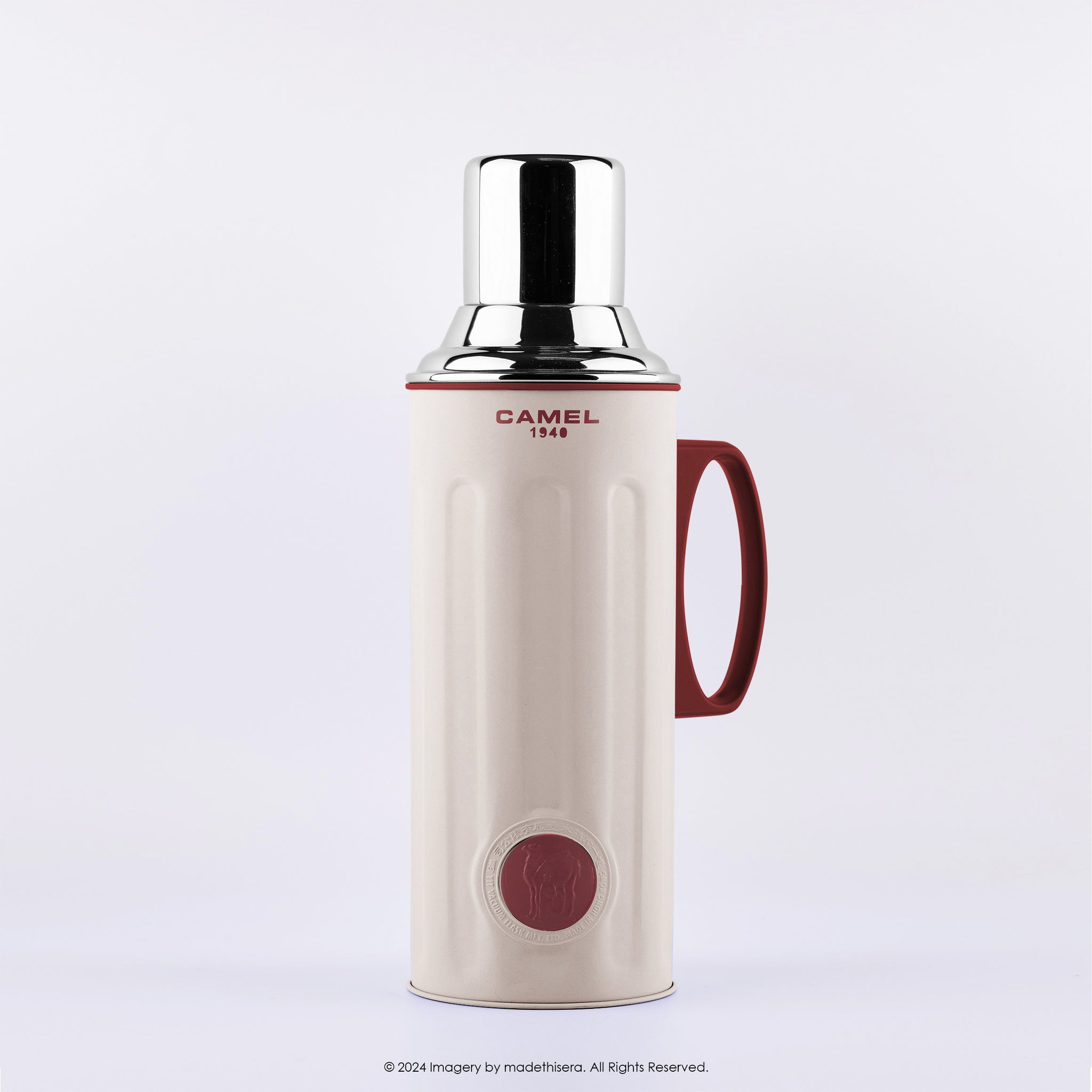 Camel 駱駝牌 312 Vacuum Thermal Flask 真空保溫壺 312OA 1.1L (Oatmeal 燕麥) [Double Glass Wall Thermos Bottle 雙層玻璃暖水樽]