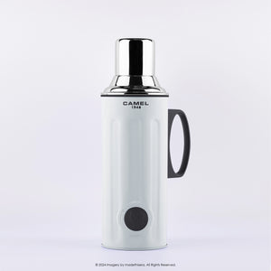 Camel 駱駝牌 312 Vacuum Thermal Flask 真空保溫壺 312WH 1.1L (白色) [Double Glass Wall Thermos Bottle 雙層玻璃暖水樽]