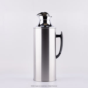 Camel 駱駝牌 333S Vacuum Thermal Flask 真空保溫壺 1.1L (Stainless Steel in Satin Finish (拉絲不銹鋼純色)  [Double Glass Wall Thermos Bottle 雙層玻璃暖水樽]