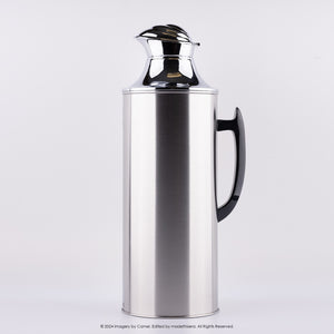 Camel 駱駝牌 555S Vacuum Thermal Flask 真空保溫壺 1.6L (Stainless Steel in Satin Finish (拉絲不銹鋼純色)  [Double Glass Wall Thermos Bottle 雙層玻璃暖水樽]