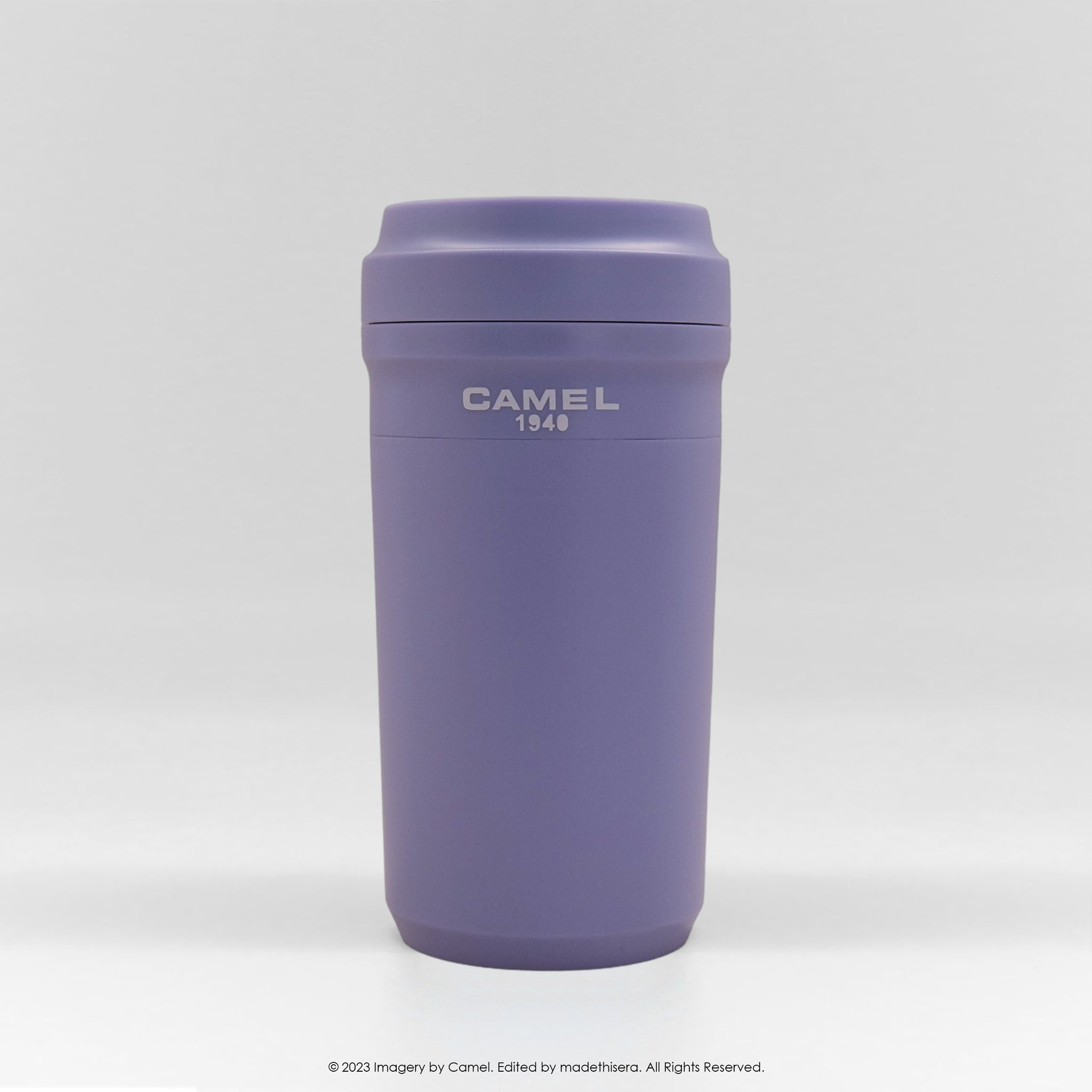 Camel 駱駝牌 CUPPA Travel Thermal Cup 便攜保溫杯 CUPPA28 LP 280ml (Light Purple 淺紫) [Double Glass Wall Vacuum Thermal Cup 雙層玻璃真空暖水壺]