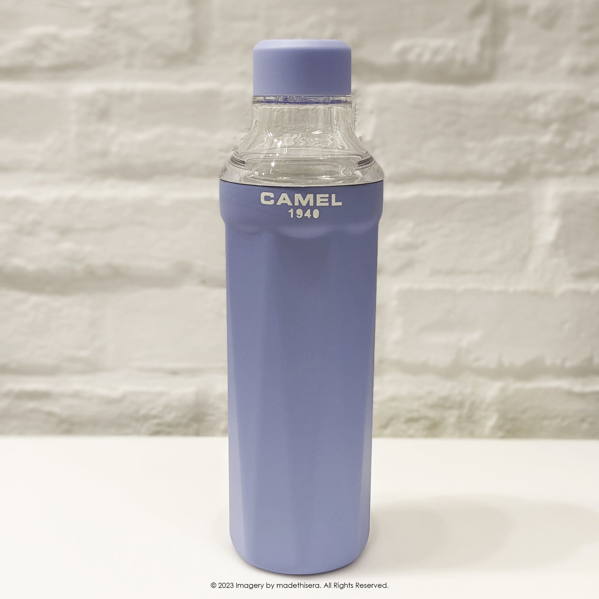 Camel 駱駝牌 FLOW Travel Vacuum Bottle 便攜真空樽 530ml (Blue 籃) [Stainless Steel Thermos Flask 不銹鋼保溫冷暖水瓶]