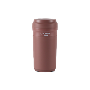 Camel 駱駝牌 CUPPA Travel Glass Vacuum Mug 便攜玻璃膽保溫杯 CUPPA28 CP 280ml (Cappuccino 咖啡色) [Double Glass Wall Vacuum Thermos Cup 雙層真空暖水壺]