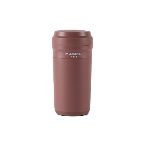 Camel 駱駝牌 CUPPA Travel Glass Vacuum Mug 便攜玻璃膽保溫杯 CUPPA28 CP 280ml (Cappuccino 咖啡色) [Double Glass Wall Vacuum Thermos Cup 雙層真空暖水壺]