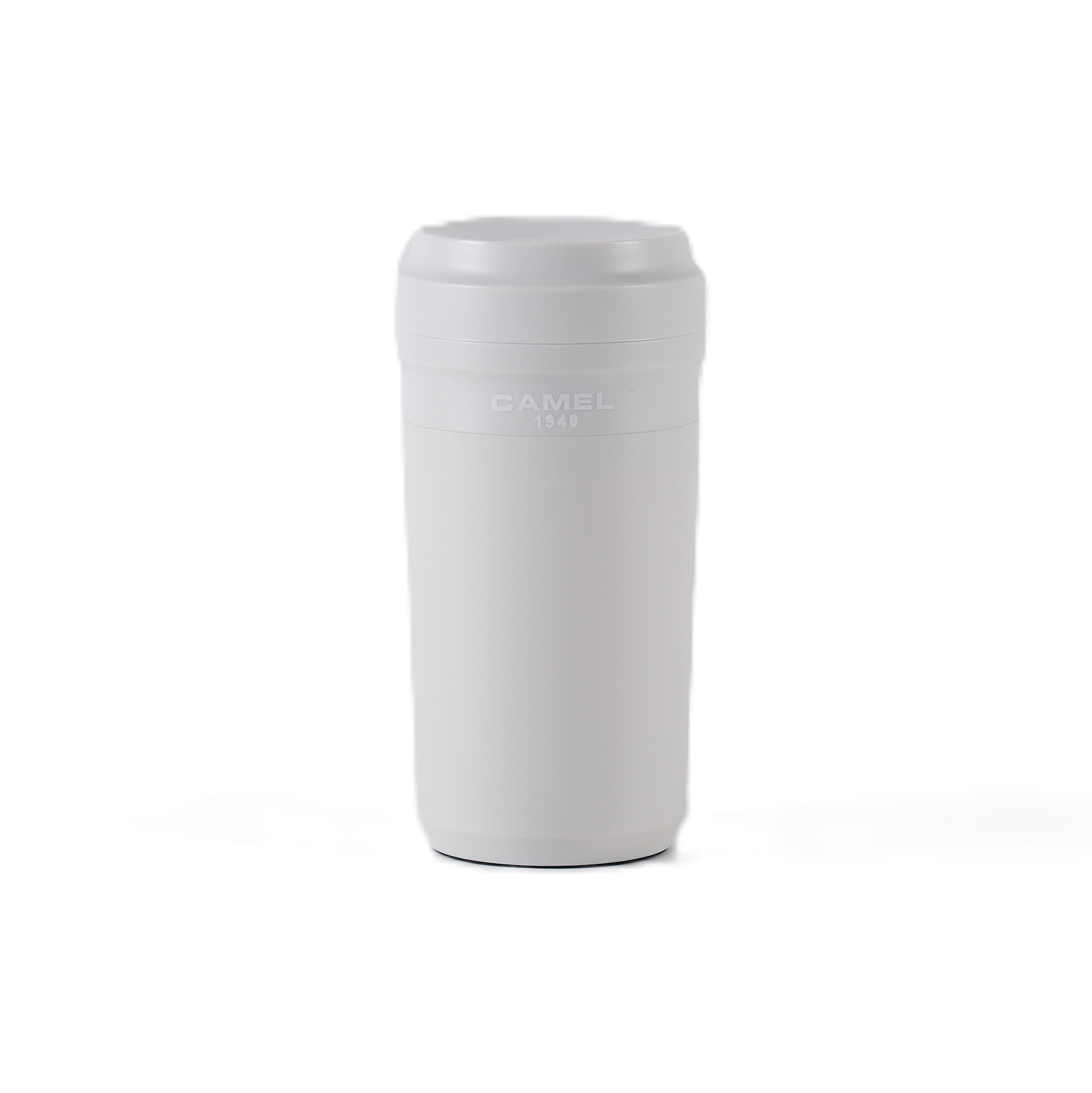 Camel 駱駝牌 CUPPA Travel Glass Vacuum Mug 便攜玻璃膽保溫杯 CUPPA28 GW 280ml (Grey White 灰白色) [Double Glass Wall Vacuum Thermos Cup 雙層真空暖水壺]