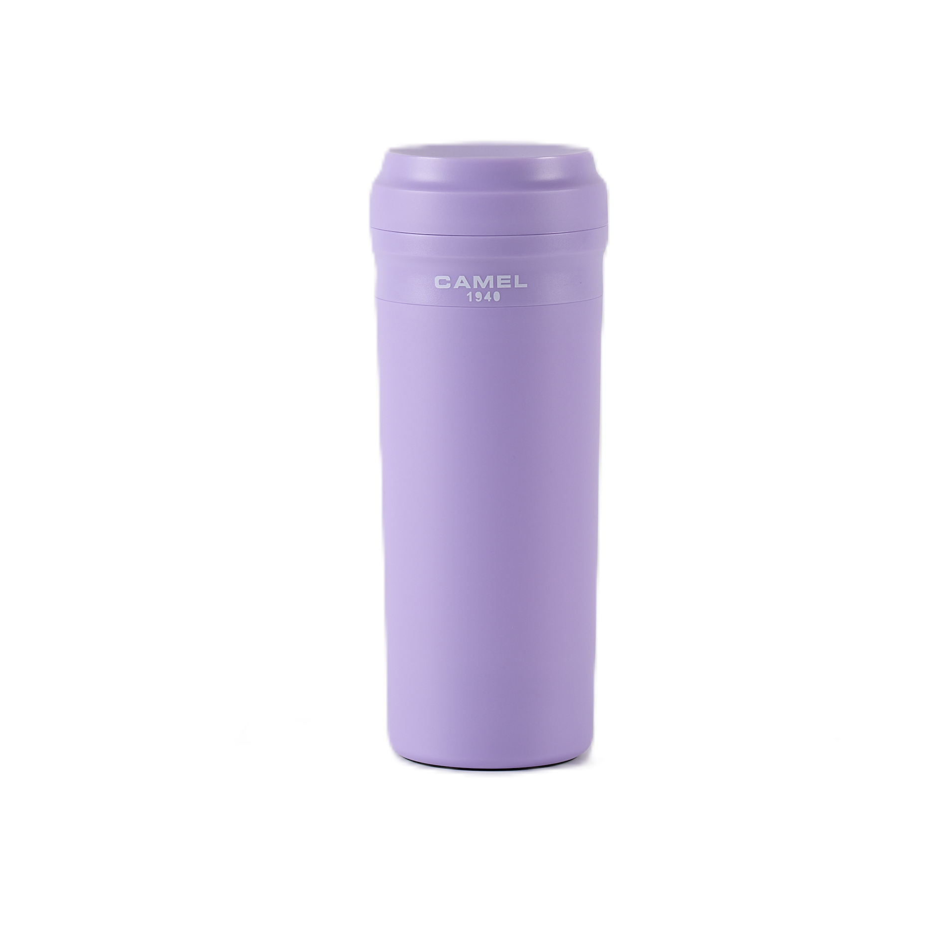 Camel 駱駝牌 CUPPA Travel Glass Vacuum Mug 便攜玻璃膽保溫杯 CUPPA35 LV 350ml (Lavender 薰衣草紫) [Double Glass Wall Vacuum Thermos Cup 雙層真空暖水壺]