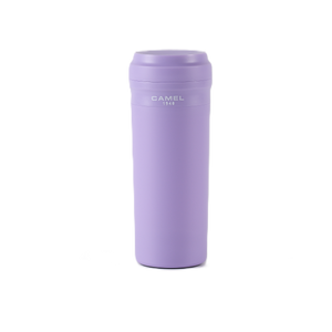 Camel 駱駝牌 CUPPA Travel Glass Vacuum Mug 便攜玻璃膽保溫杯 CUPPA35 LV 350ml (Lavender 薰衣草紫) [Double Glass Wall Vacuum Thermos Cup 雙層真空暖水壺]