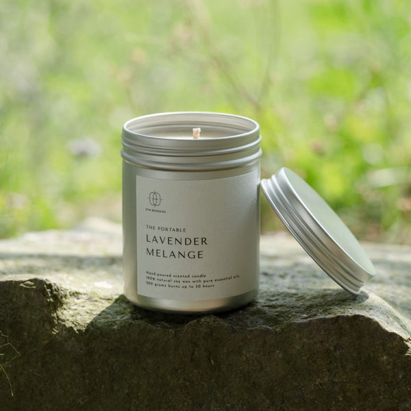 ETM Remedies THE PORTABLE Soy Wax Candle (Lavender Medley 薰衣草混調) 200g/30hrs