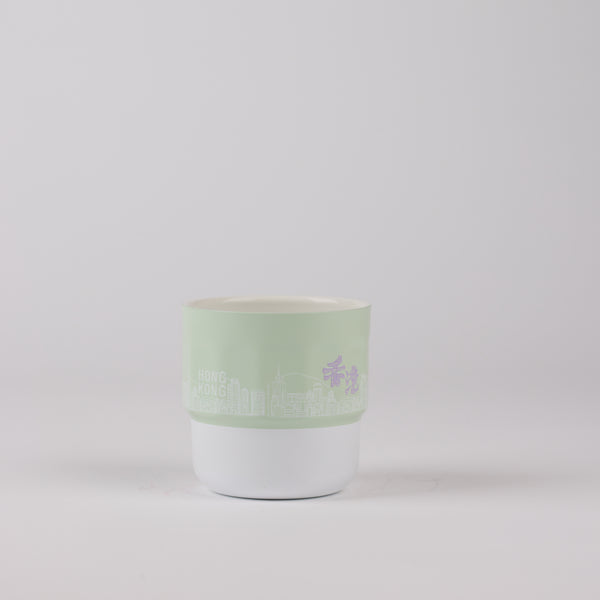Camel 駱駝牌 Fab Stainless Steel Double Wall Cup 不鏽鋼雙層杯 240ml (Green Tea 綠茶) [Ceramic Coated Vacuum Insulated Cup 陶瓷塗層真空隔熱杯] - Ditto Ditto Project - HK (Green Tea)