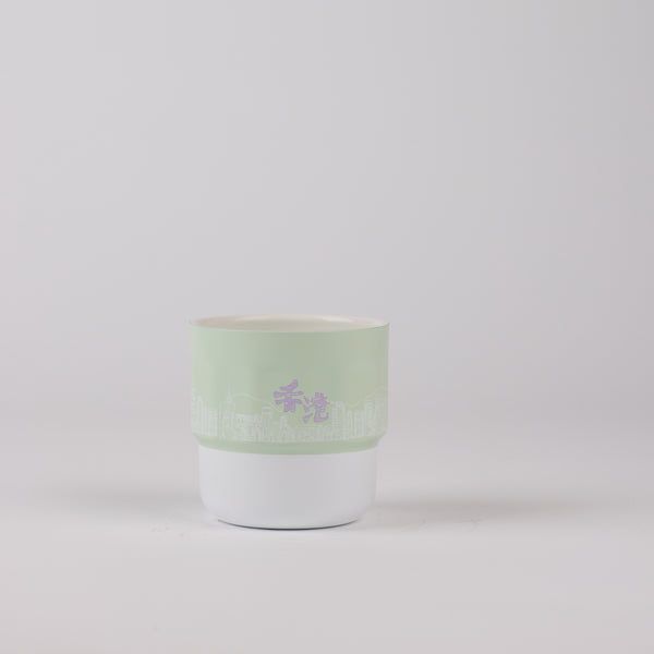 Camel 駱駝牌 Fab Stainless Steel Double Wall Cup 不鏽鋼雙層杯 240ml (Green Tea 綠茶) [Ceramic Coated Vacuum Insulated Cup 陶瓷塗層真空隔熱杯] - Ditto Ditto Project - HK (Green Tea)