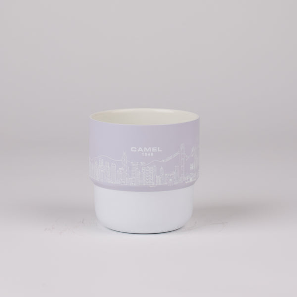 Camel 駱駝牌 Fab Stainless Steel Double Wall Cup 不鏽鋼雙層杯 240ml (Light Purple 淺紫) [Ceramic Coated Vacuum Insulated Cup 陶瓷塗層真空隔熱杯] - Ditto Ditto Project - HK (Light Purple)