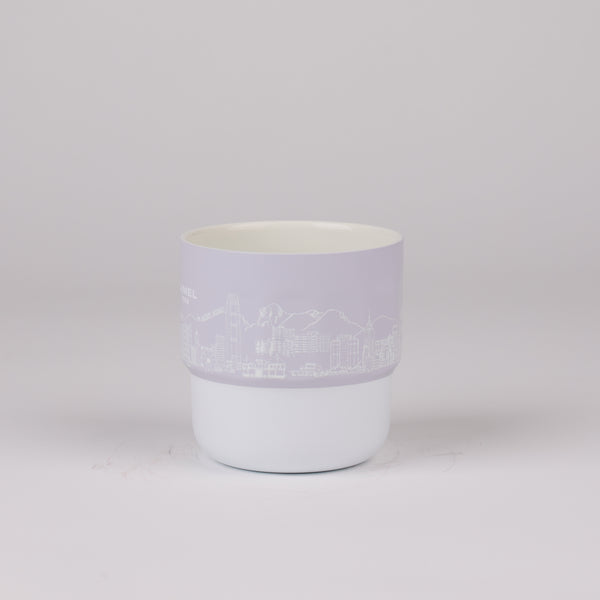 Camel 駱駝牌 Fab Stainless Steel Double Wall Cup 不鏽鋼雙層杯 240ml (Light Purple 淺紫) [Ceramic Coated Vacuum Insulated Cup 陶瓷塗層真空隔熱杯] - Ditto Ditto Project - HK (Light Purple)