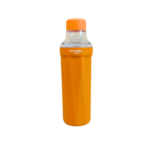 Camel 駱駝牌 FLOW Travel Vacuum Flask 便攜真空樽 530ml (Apricot 杏黃) [Ceramic Coated Stainless Steel Vacuum Insulated Bottle 陶瓷塗層不銹鋼真空保溫瓶]