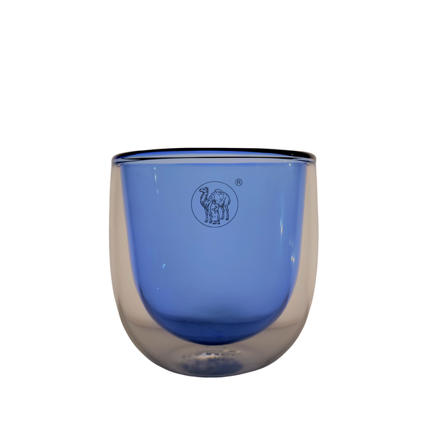 Camel 駱駝牌 Joy Double Wall Glass Cup (JOY001BE) 雙層玻璃保溫杯 180ml (Berry 藍)