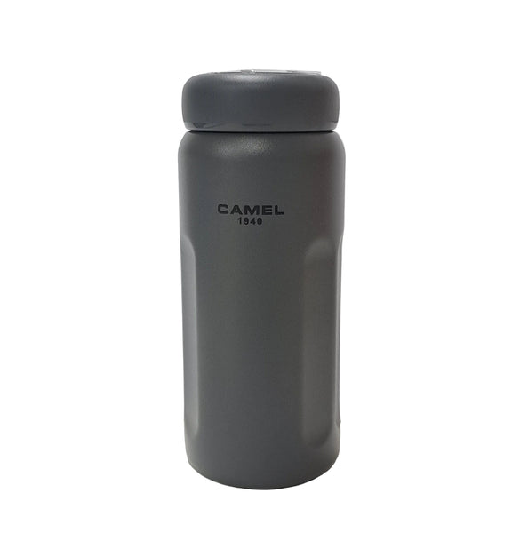 Camel 駱駝牌 MINI20 Travel Vacuum Bottle 便攜真空樽 200ml (Gun Metal 槍鐵色) [Stainless Steel Thermos with Ceramic-Coated Interior 不銹鋼外殼陶瓷層内膽保溫冷暖水瓶]