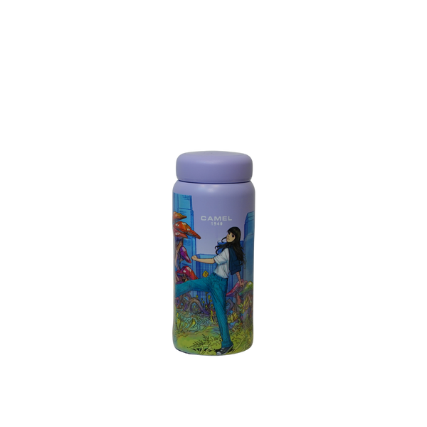 Camel 駱駝牌 MINI20MB(B) Travel Vacuum Bottle 便攜真空樽 200ml (Mystery Box 盲盒) [Stainless Steel Thermos with Ceramic-Coated Interior 不銹鋼外殼陶瓷層内膽保溫冷暖水瓶]