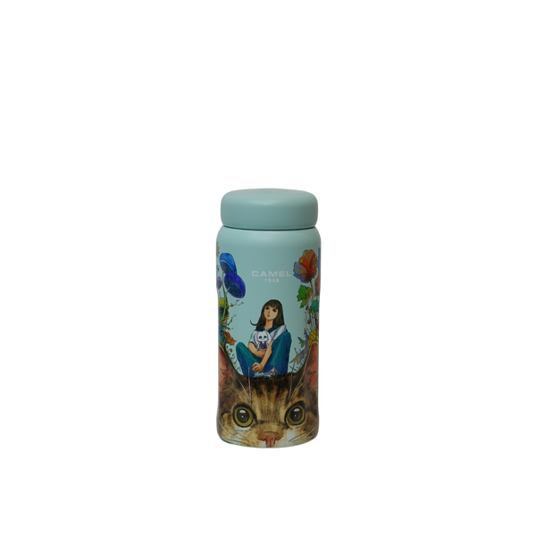 Camel 駱駝牌 MINI20MB(B) Travel Vacuum Bottle 便攜真空樽 200ml (Mystery Box 盲盒) [Stainless Steel Thermos with Ceramic-Coated Interior 不銹鋼外殼陶瓷層内膽保溫冷暖水瓶]