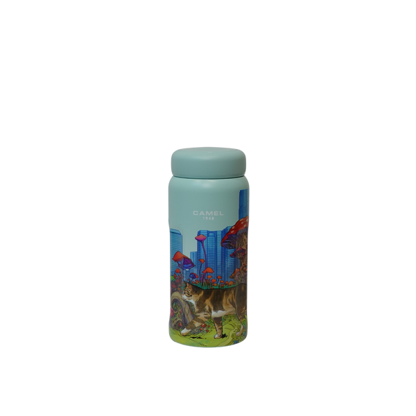Camel 駱駝牌 MINI20MB(B) Travel Vacuum Bottle 便攜真空樽 200ml (Mystery Box 盲盒) [Stainless Steel Thermos with Ceramic-Coated Interior 不銹鋼外殼陶瓷層内膽保溫冷暖水瓶]