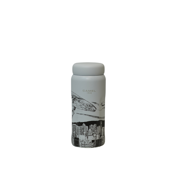 Camel 駱駝牌 MINI20ST(B) Travel Vacuum Bottle 便攜真空樽 200ml (Pen So Project - Mystery Box 盲盒) [Stainless Steel Thermos with Ceramic-Coated Interior 不銹鋼外殼陶瓷層内膽保溫冷暖水瓶]