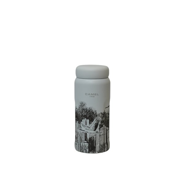 Camel 駱駝牌 MINI20ST(B) Travel Vacuum Bottle 便攜真空樽 200ml (Pen So Project - Mystery Box 盲盒) [Stainless Steel Thermos with Ceramic-Coated Interior 不銹鋼外殼陶瓷層内膽保溫冷暖水瓶]