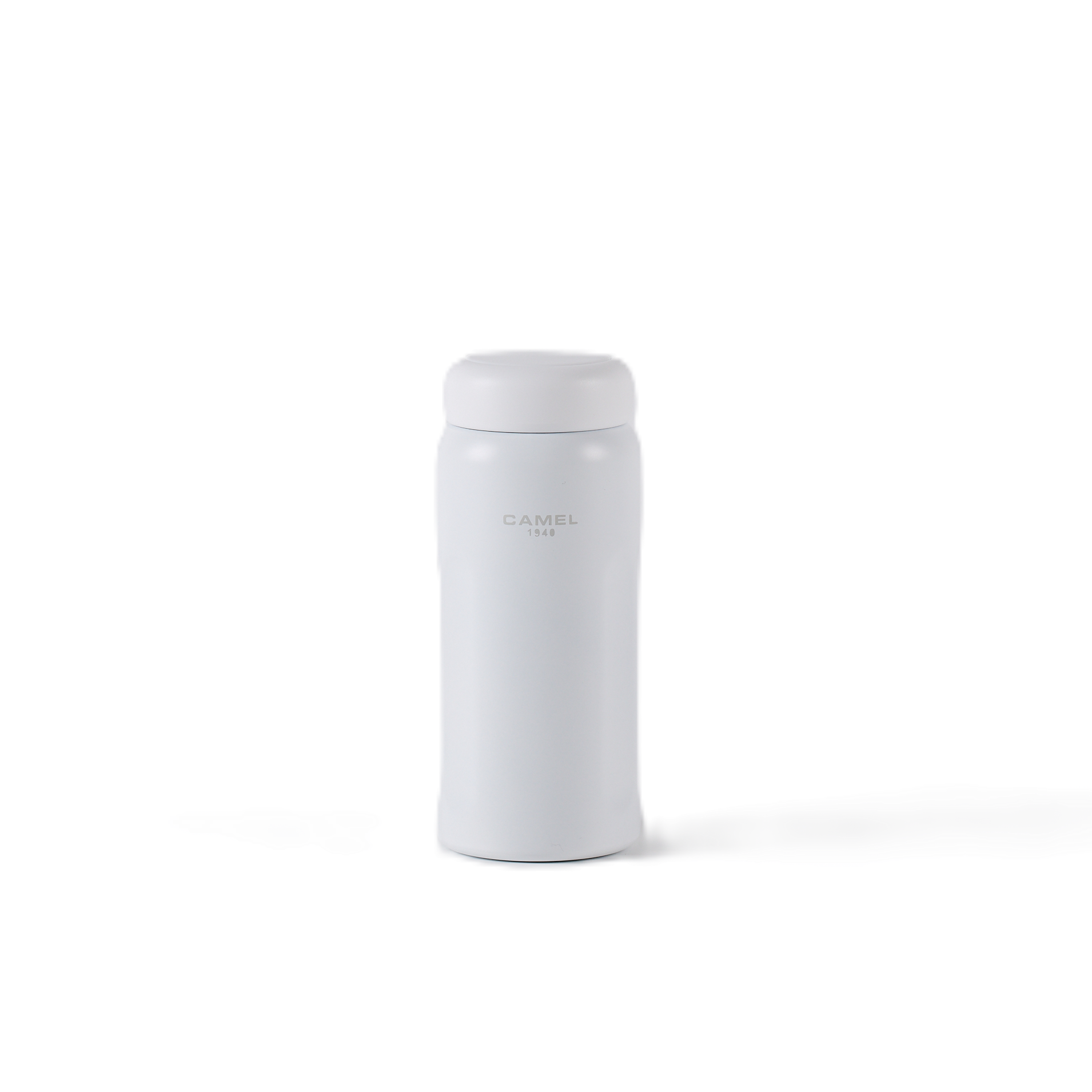 Camel 駱駝牌 MINI20 Travel Vacuum Bottle 便攜真空樽 200ml (White 白色) [Stainless Steel Thermos with Ceramic-Coated Interior 不銹鋼外殼陶瓷層内膽保溫冷暖水瓶]