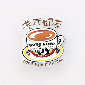 POSTalk FM-02 Magnet - HK CAFÉ 磁石 - 香港地道美食 (Hong Kong Style Milk Tea Magnet  港式奶茶磁石貼)