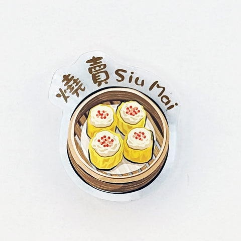 POSTalk FM-11 Magnet - HK CAFÉ 磁石 - 香港地道美食 (Siu Mai Magnet  燒賣磁石貼)
