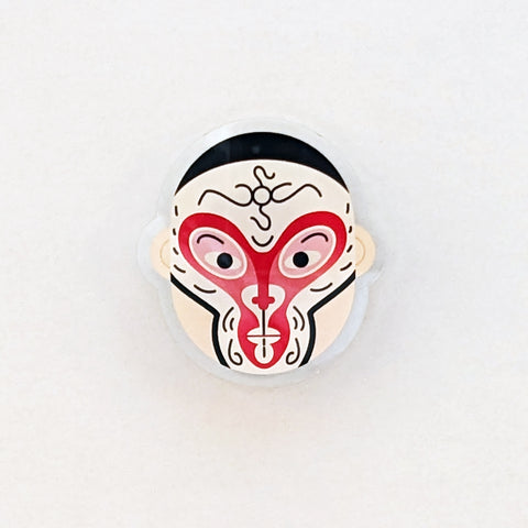 POSTalk HM-14 Magnet - Heritage  磁石 - 文化遺產 [Face Magnet (White) 白臉譜磁石貼]