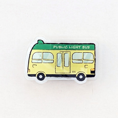 POSTalk MA-22 Magnet - HK Style 磁石 - 香港特色 (Green Mini Bus Magnet  綠VAN磁石貼)