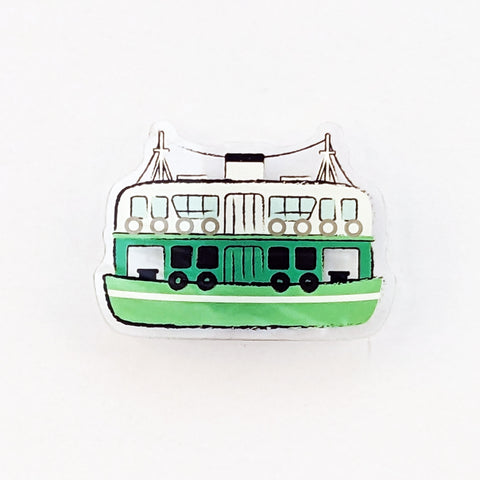 POSTalk MA-26 Magnet - HK Style 磁石 - 香港特色 (Hong Kong Ferry Magnet  渡海小輪磁石貼)