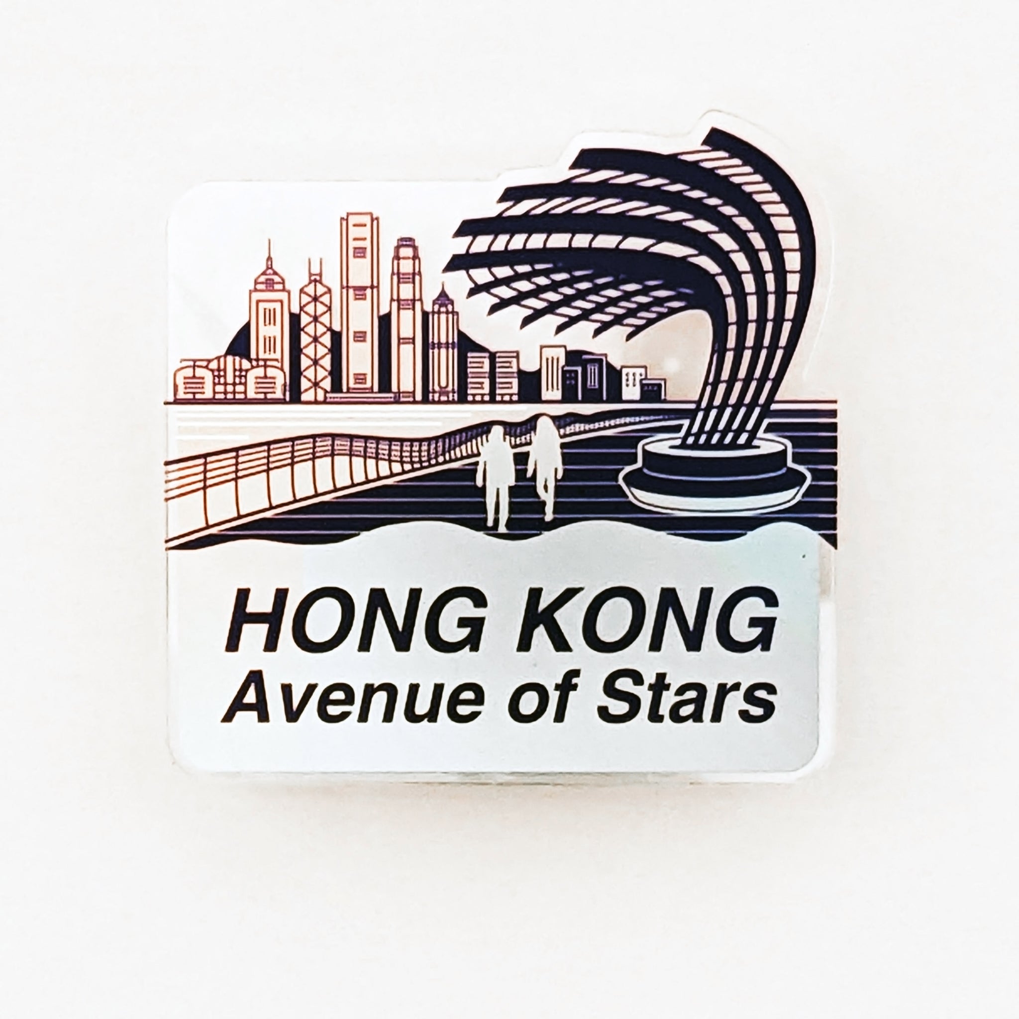POSTalk MA-29 Magnet - HK Style 磁石 - 香港特色 (Avenue of Star Waterfront Magnet  星光大道海旁磁石貼)