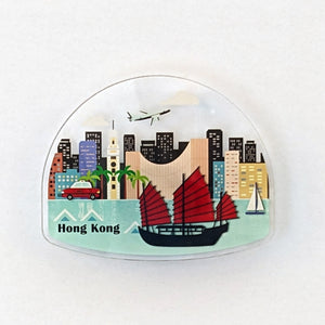 POSTalk MA-33 Magnet - HK Style 磁石 - 香港特色 (Hong Kong Day Magnet  香港之日磁石貼)