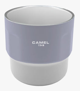 Camel 駱駝牌 Fab Stainless Steel Double Wall Coffee Cup 不鏽鋼隔熱咖啡杯 280ml (Light Purple 淺紫) [Ceramic Coated Stainless Steel Vacuum Insulated Bottle 陶瓷塗層不鏽鋼雙層真空隔熱咖啡杯]