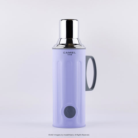 Camel 駱駝牌 312 Vacuum Thermal Flask 真空保溫壺 312LP 1.1L (Light Purple 淺紫) [Double Glass Wall Thermos Bottle 雙層玻璃暖水樽]